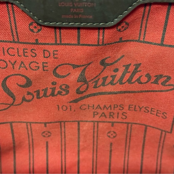 Louis Vuitton Nerverfull Damier Ebene Tote w cherry interior - Picture 7 of 17